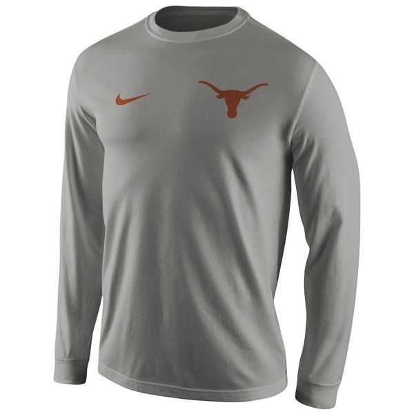 Texas Longhorns Nike Performance Legend Long Sleeve WEM T-Shirt - Gray,We sell and wholesale Texas Longhorns Nike Performance Legend Long Sleeve WEM T-Shirt - Gray on line form chian!